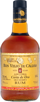 Ron Viejo de Caldas Carta de Oro